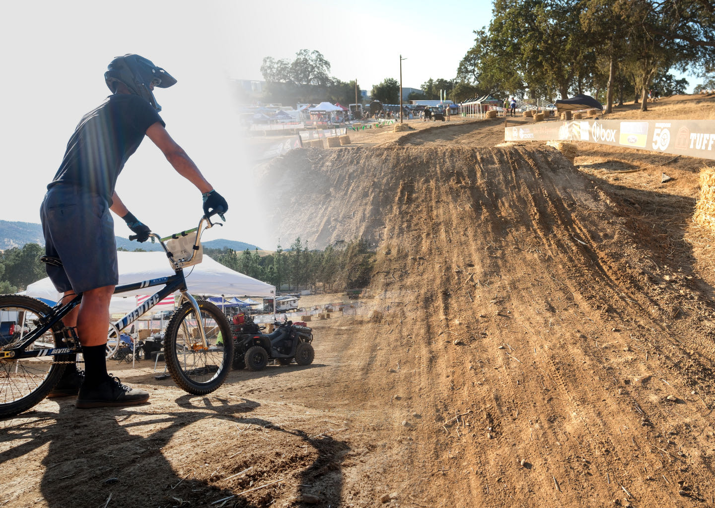 Frogtown Classic BMX Days 2026 — racers on the historic Angels Camp downhill track