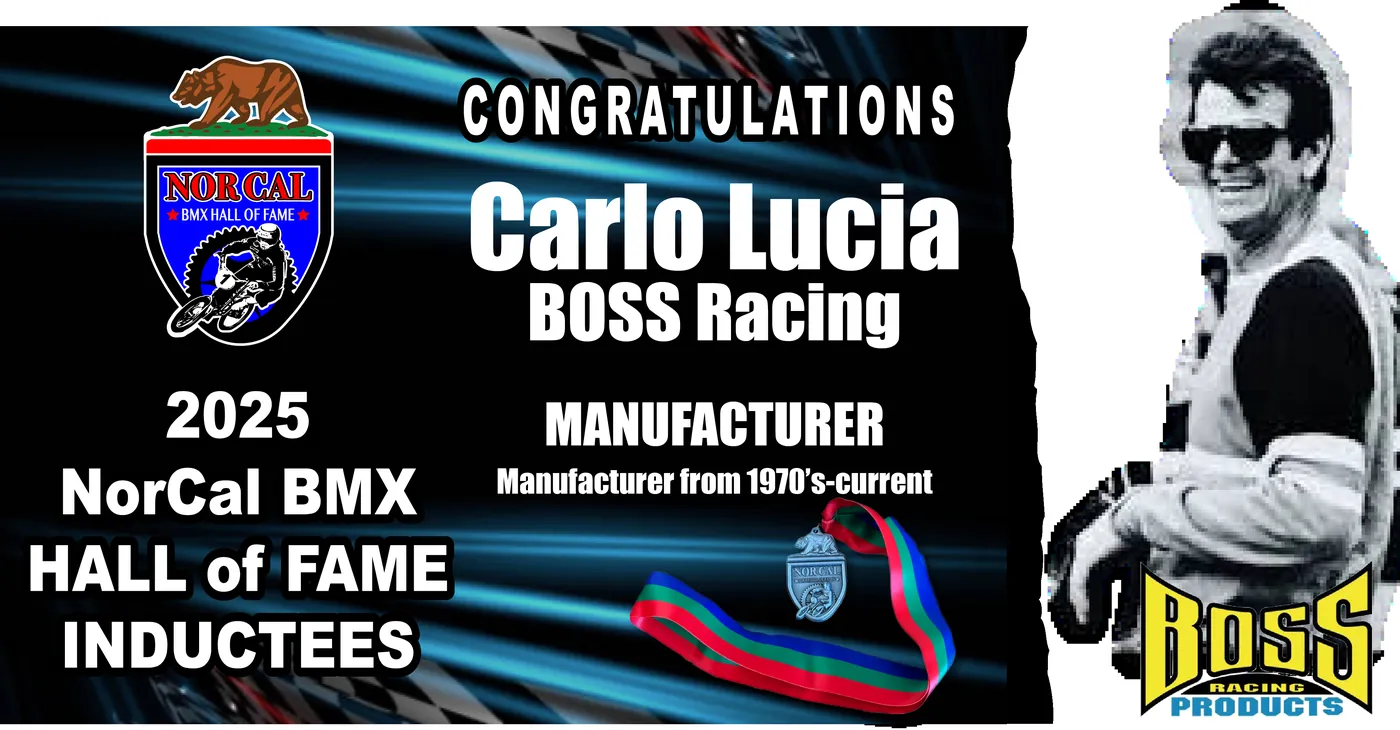 Carlo Lucia — Manufacturer, 2025 NorCal BMX Hall of Fame inductee