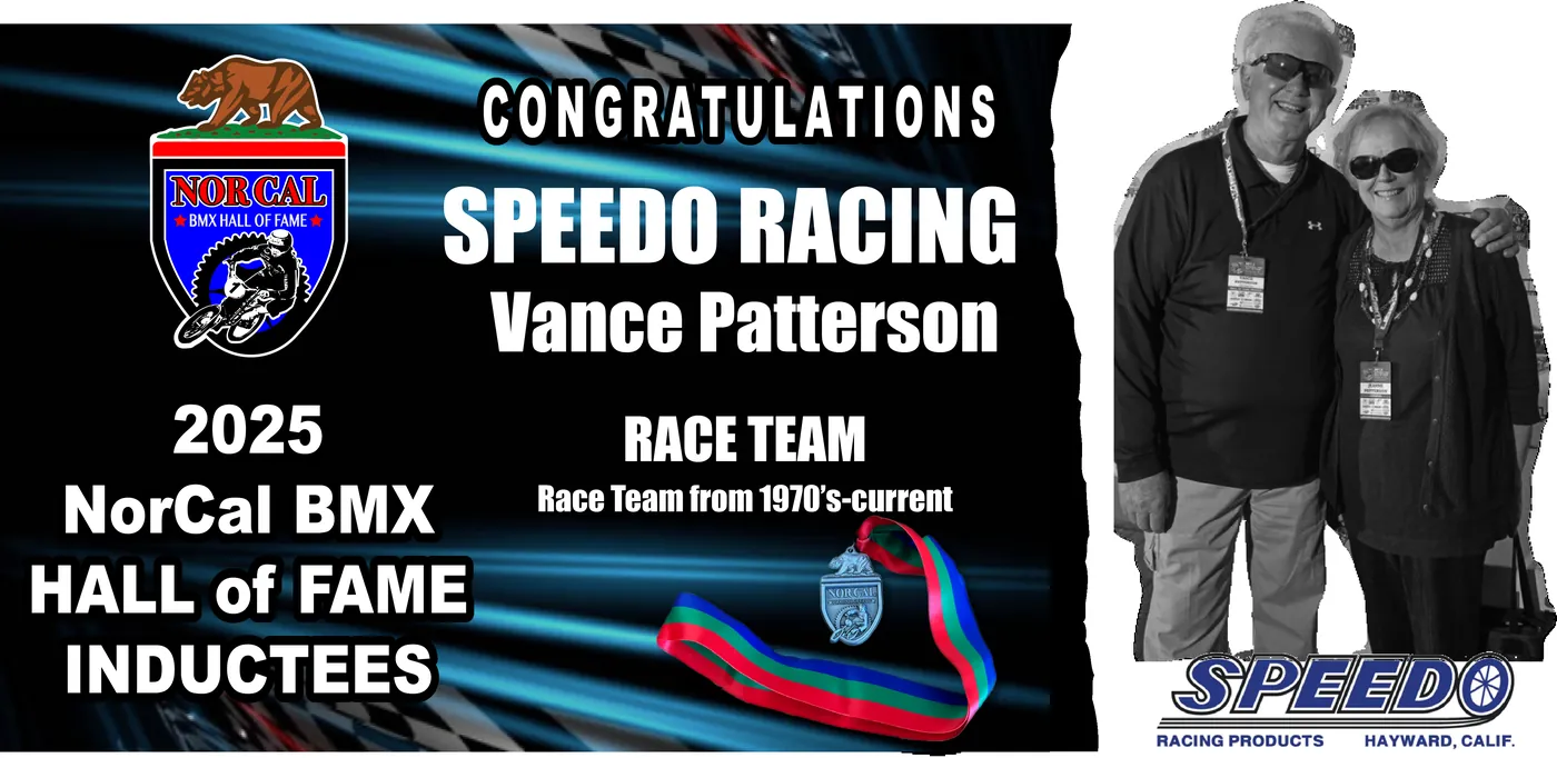 Speedo Racing — Race Team, 2025 NorCal BMX Hall of Fame inductee